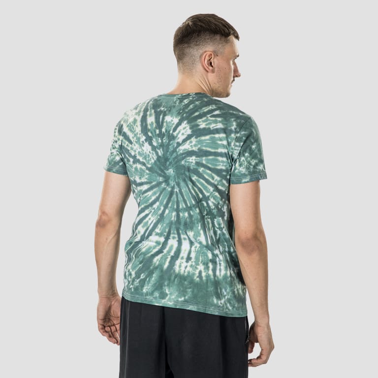 Green Tie-Dye marškinėliai